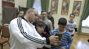 Сергей Кулаев в спецшокле