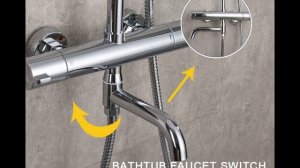 Обзор душевой системы Frap F24006