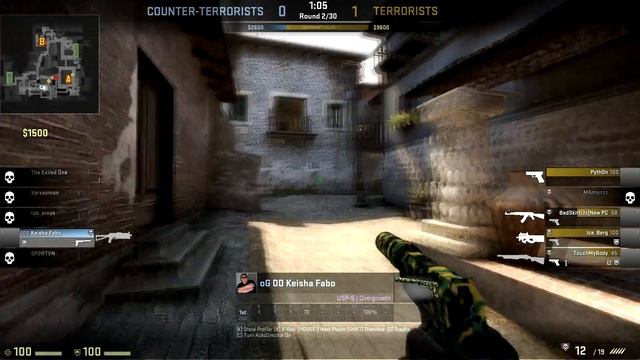 CS:GO | PP-Bison 1v4 Clutch on Inferno! смотреть онлайн