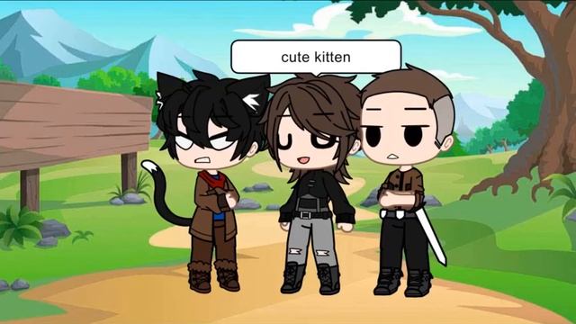 Merlin turns into a cat ||merlin || Gacha Club || смотреть онлайн