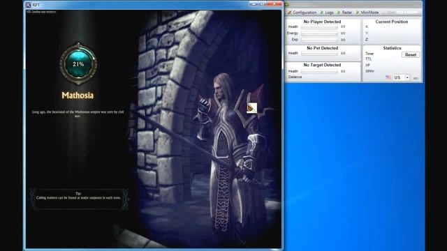 RiftMinion - Login, Startup, GUI and 3D Radar смотреть онлайн