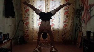 калистеника \ горизонт на руках