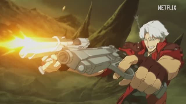Devil May Cry anime trailer (Дьявол Может Плакать) под трек Papa Roach