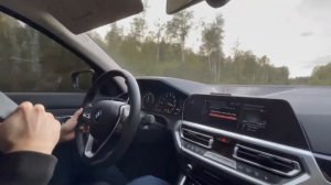 BMW 320i g20 stage 1 замеры 0 100