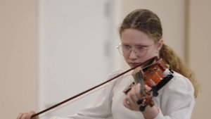 Л. Обер «Тамбурин» Исп. ансамбль скрипачей "Вдохновение" ДМШ 9 Кострома