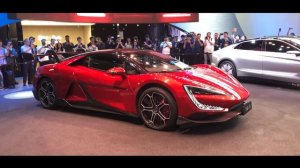 BYD Yangwang U9 dancing, showcasing Yisifang and DiSus-X technologies - Beijing Auto Show