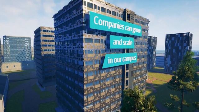 Ülemiste City today and in the future - Virtual Reality tour to the year 2025