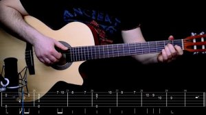 Merry Go Round of Life (HOWL'S MOVING CASTLE) — Fingerstyle Guitar Tutorial + TAB