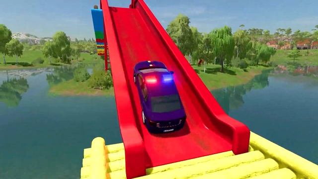 TRANSPORTING DACIA LOGAN SEDAN CARS WITH BIG TRUCKS TO GARAGE ! Farming Simulator 22 смотреть онлайн