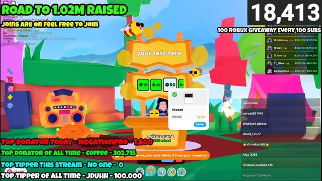 🔴ROBLOX LIVE | DONATING TO VIEWERS!!! | ROAD TO 20K🔴 смотреть онлайн