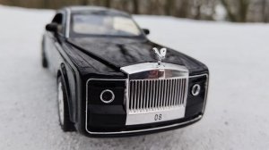 Обзор модели Rolls-Royce Sweptail в масштабе 1:24