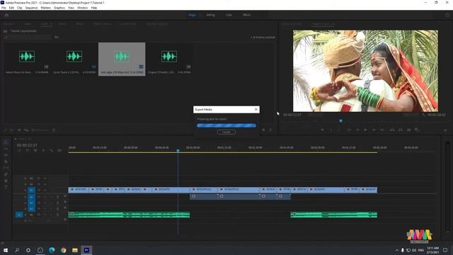 Premiere Pro | Hindi Tutorial | Export Video MP4 | JadooPRO | Wedding Video Editing | Cinematic Edi смотреть онлайн