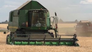 уборка зерновых культур 2018 ч 1/2