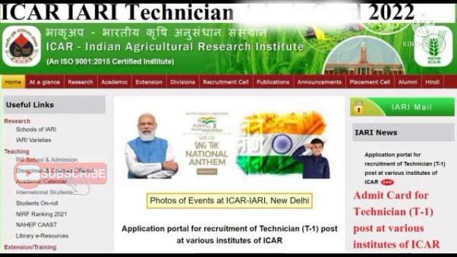icar iari TECHNICIAN T-1 CUT OFF 2022 | icar iari technician t1 cut off | icar iari result 2022