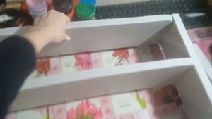 Полочка из пеноплекса своими руками.🤭