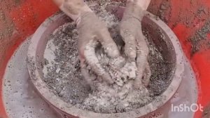 ||ASMR|| grainy 🌪 dusty💣crunchy reused cement 🔥ao satisfying sound 📣 must watch #asmrsounds#cement