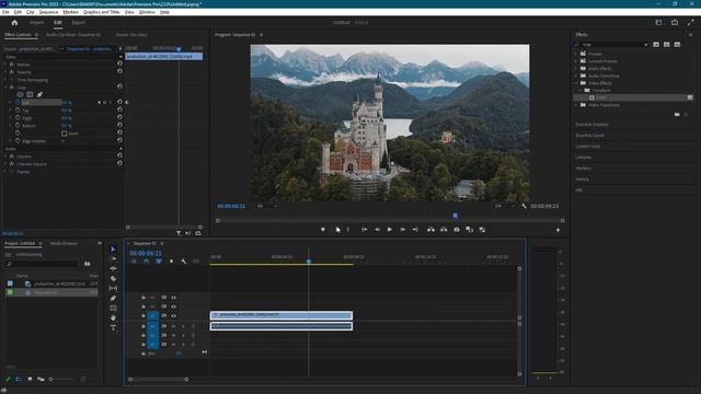 How to Crop Video in Premiere Pro