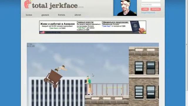 HAPPI WHEELS ДОЛБОНАЯ НИТКА =) смотреть онлайн