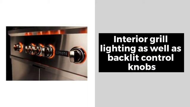 Coyote S-series 36-inch 4-burner Built-in Natural Gas Grill With Rapidsear Infrared Burner смотреть онлайн