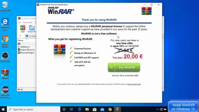 How to Install WinRAR on Windows 10 смотреть онлайн