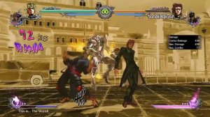 dio combo | JoJo's Bizarre Adventure: All-Star Battle R