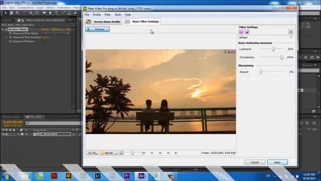 Cách xóa Noise cho video bằng plugin neat video trong After effect смотреть онлайн