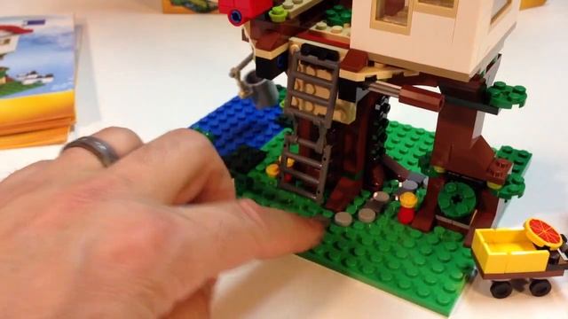 LEGO Creator 3-1 set 31010 Treehouse 356 pieces from 2013 смотреть онлайн