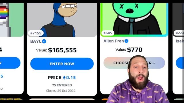 Win Bluechip NFTs! 🔥 BAYC, MAYC, Moonbirds, Othersides смотреть онлайн