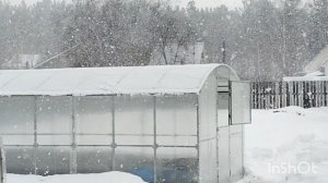 Снегопад. 12 марта. Восточная Сибирь