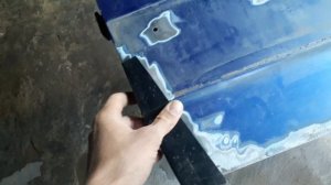 восстановление угла двери