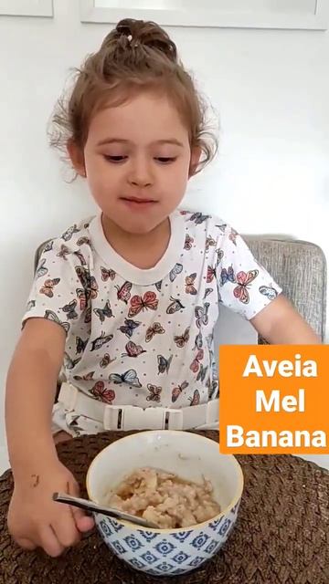 aveia mel e banana 