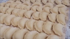 Любимая ЕДА !!! Вареники с картошкой и жареным луком\Вкусный и простой рецепт