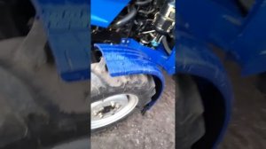 Изготовление передних крыльев для мини трактора "Dongfeng" pt.3