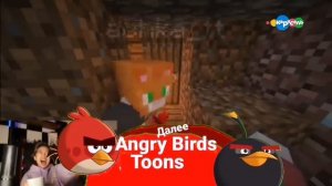 Плашка Angry Birds Toons (Карусель, 10.03.23)