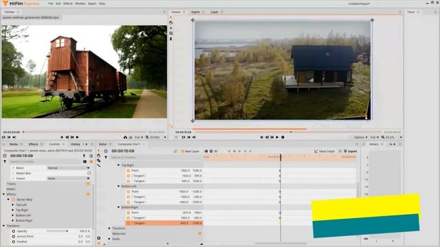 How To Make Paper Turn Transition - Hitfilm Express смотреть онлайн