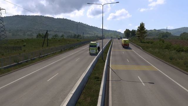 БОРЖОМИ КУТАИСИ Везем воду шахтерам #ets2 смотреть онлайн
