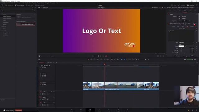 Free Color Wipe Transition - Davinci Resolve 17 смотреть онлайн