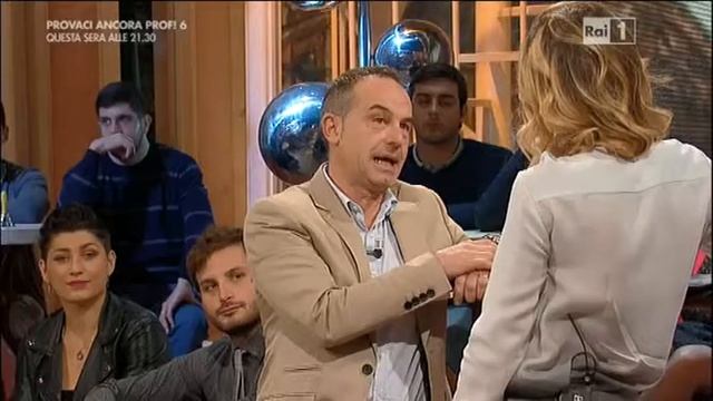 Roberta Ferrari incontra Antonio GIuliani a 'Unomattina in famiglia'