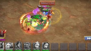 Новый босс гильдии, прохождение Битва замков|Castl clash