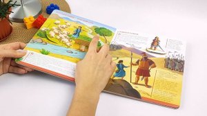 Книга с окошками Библейские истории Malamalama для детей