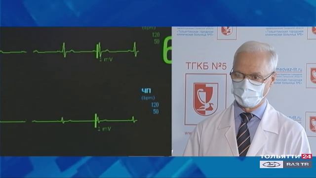 В Тольяттинскую больницу №5 поступила партия мониторов ("Новости Тольятти" 25.05.2020)