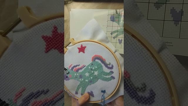 Видео-процесс вышивания крестиком 

#вышивка #вышивание #рукоделие #рукодельница #вышиваниекрестиком