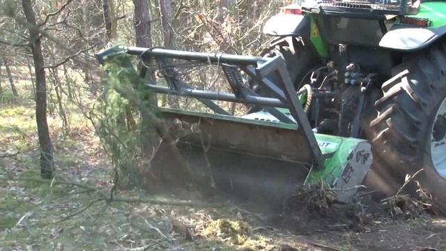 CRYSTAL TRAKTOR ORION 250 Leśnik z Rębakiem part. 2 смотреть онлайн