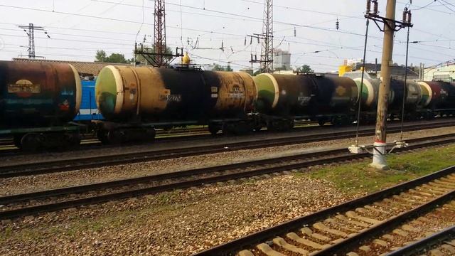 Прибытие в Рязань 2 глазами пассажира, ЧМЭ3, 2ТЭ116, ЭР9Пк смотреть онлайн