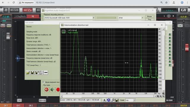 RMMA замер SoundCraft Ui24R