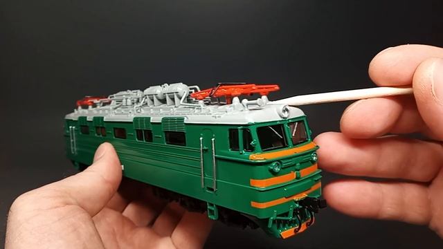 Электровоз ВЛ-60 1:87 Наши поезда №1 от Модимио смотреть онлайн