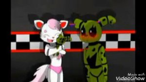 Пара спрингтрап и мангл против мангл и Фокси