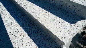 мозаика своими руками из белого цемента первая серия 😁.