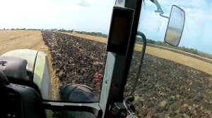 Начало пашни ClAAs Atles 946rz