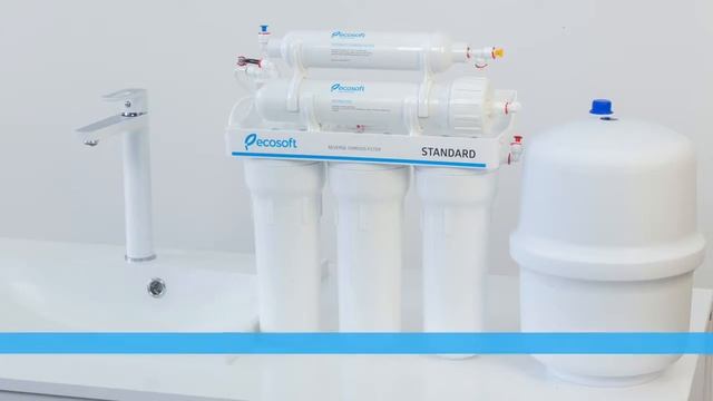 Монтаж фильтра обратного осмоса Ecosoft Standard смотреть онлайн